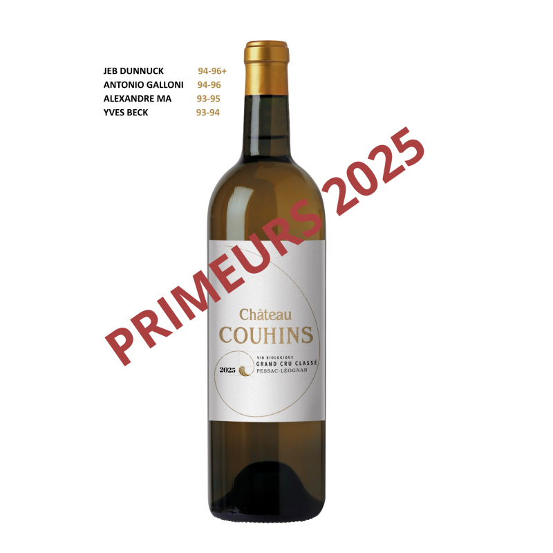 CHATEAU COUHINS BLANC 2025 BIO